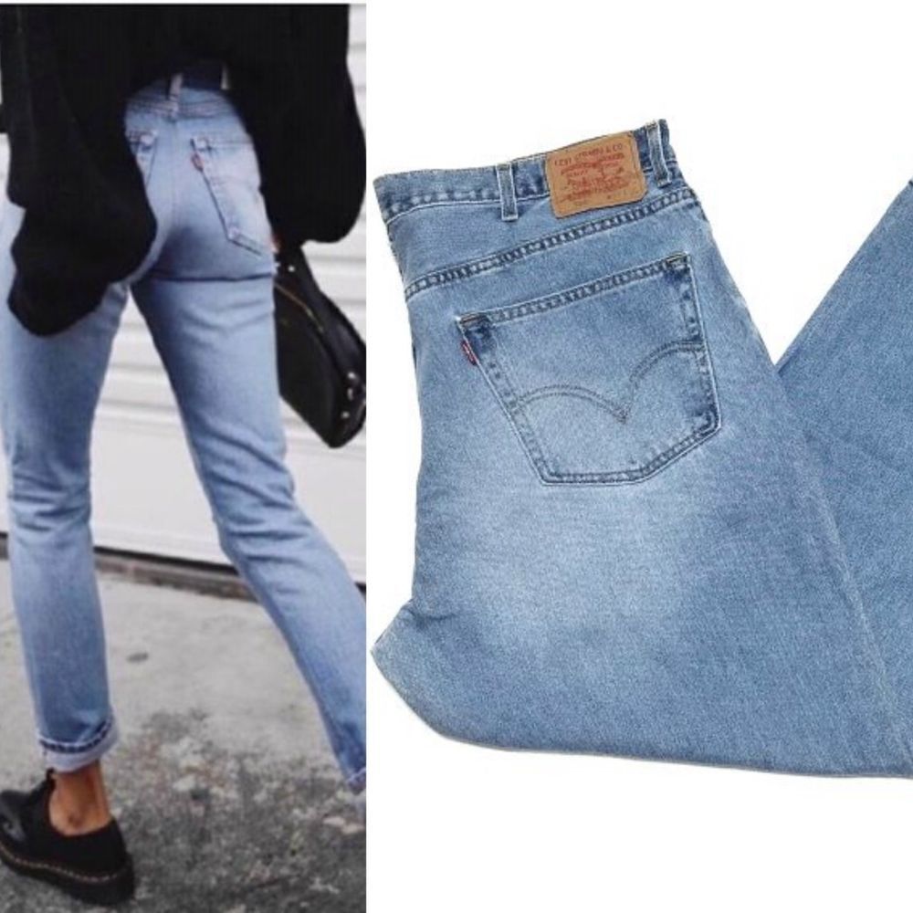 LEVI'S 550 Vintage Relaxed Fit Light Wash Jeans